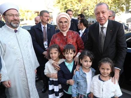 Prezident məscid açılışında - FOTOLAR